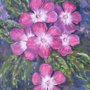 Flores Color Violeta V2 painting