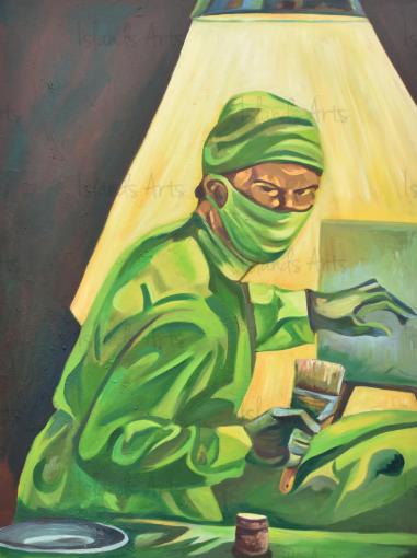 el cirujano pintor painting